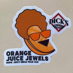 Orange Juice Jewels Sticker